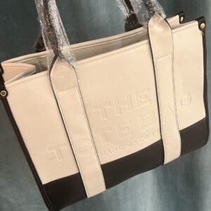 Bolso tote beige