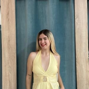TOP VANILA amarillo